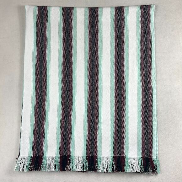 Original Senor Lopez Baja Blanket Beach Blanket Bora Bora Fringe 41"x72" Striped - Picture 3 of 11